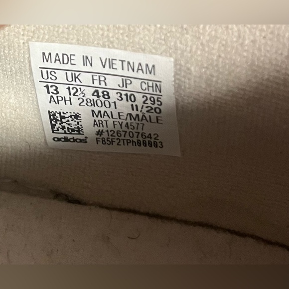 ADIDAS Forum 84 Low Cloud White Orbit Grey  Sneaker US 13 Sneakers 🏀 - Picture 6 of 10